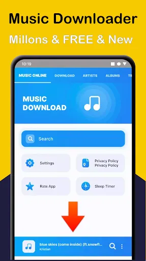 Скриншот 6 — Mp3 Music Downloader & Player