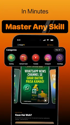 Скриншот 3 — SnapTV: Micro Learning & Shows