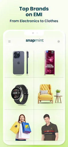Скриншот 1 — 0% EMI Shopping App
