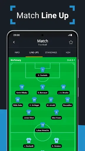 Скриншот 3 — Livescore by SoccerDesk