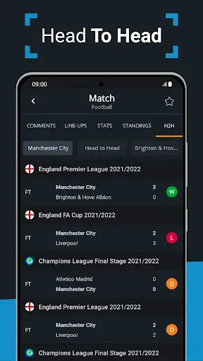 Скриншот 6 — Livescore by SoccerDesk