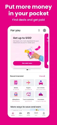 Скриншот 4 — Super.com - Save, Earn, Travel