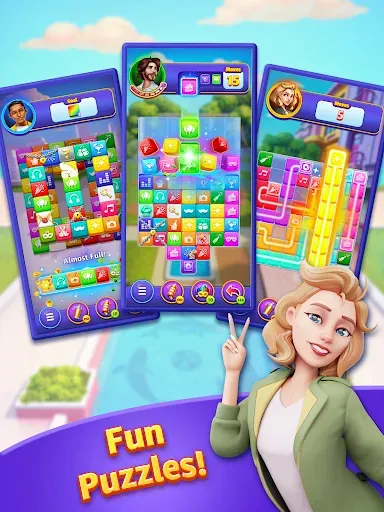 Скриншот 6 — Parties & Puzzles: Tile Games