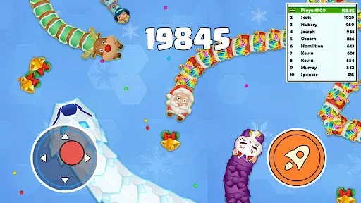 Скриншот 1 — Sneak Snake - змея .io игра