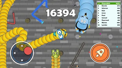 Скриншот 6 — Sneak Snake - змея .io игра