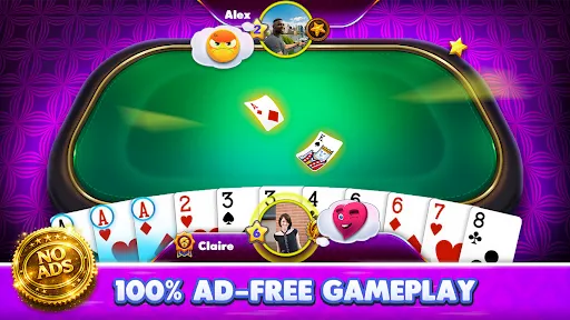 Скриншот 2 — Gin Rummy - Online Card Games