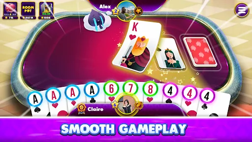 Скриншот 3 — Gin Rummy - Online Card Games