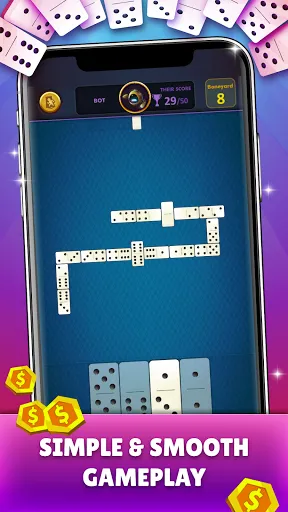 Скриншот 2 — Dominoes - Offline Domino Game