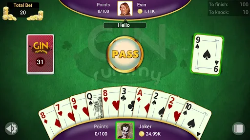 Скриншот 5 — Gin Rummy - Offline Card Games