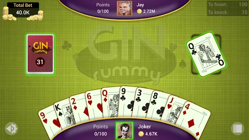 Скриншот 6 — Gin Rummy - Offline Card Games