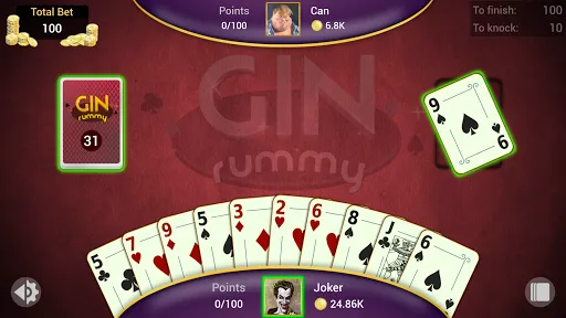 Скриншот 8 — Gin Rummy - Offline Card Games