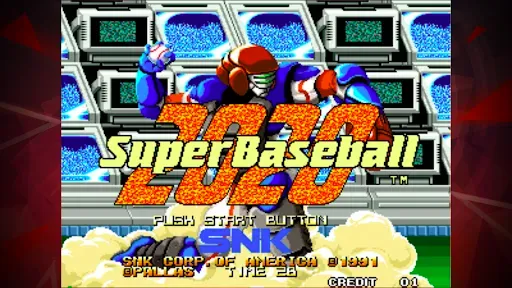Скриншот 1 — 2020 SUPER BASEBALL ACA NEOGEO
