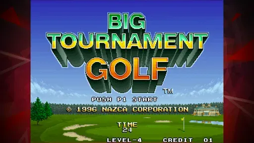 Скриншот 1 — BIG TOURNAMENT GOLF ACA NEOGEO