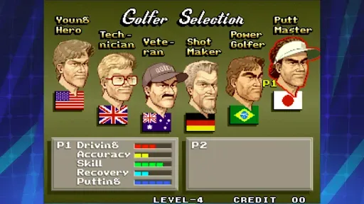 Скриншот 2 — BIG TOURNAMENT GOLF ACA NEOGEO