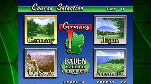 Скриншот 3 — BIG TOURNAMENT GOLF ACA NEOGEO