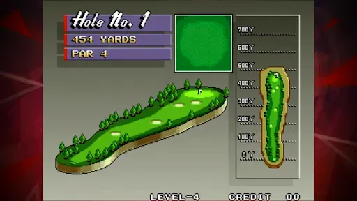 Скриншот 4 — BIG TOURNAMENT GOLF ACA NEOGEO