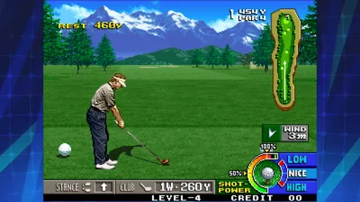 Скриншот 5 — BIG TOURNAMENT GOLF ACA NEOGEO