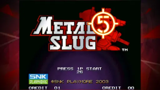 Скриншот 2 — METAL SLUG 5 ACA NEOGEO