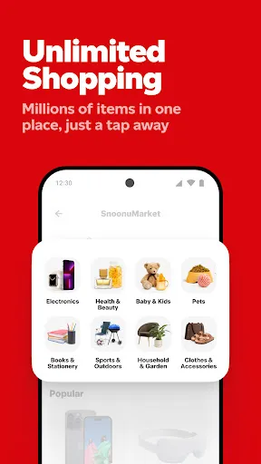 Скриншот 4 — Snoonu Food & Grocery Delivery