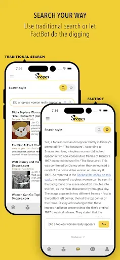 Скриншот 4 — Snopes