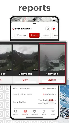 Скриншот 4 — Snow-Forecast.com Weather Maps