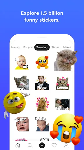 Скриншот 2 — Sticker.ly - Sticker Maker
