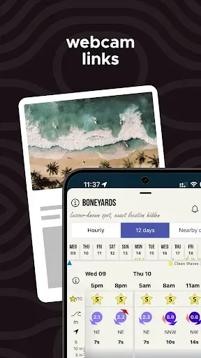 Скриншот 4 — Surf-Forecast.com