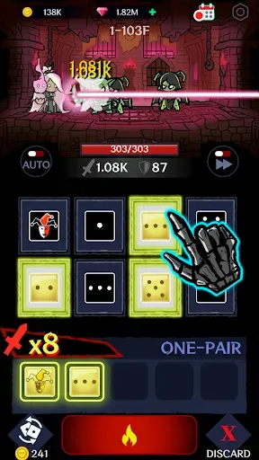 Скриншот 2 — Dark Tap Dice