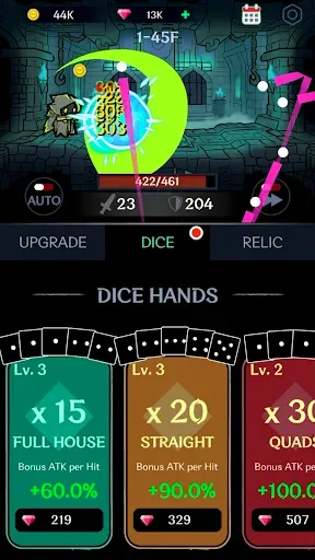 Скриншот 4 — Dark Tap Dice