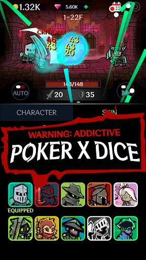 Скриншот 5 — Dark Tap Dice