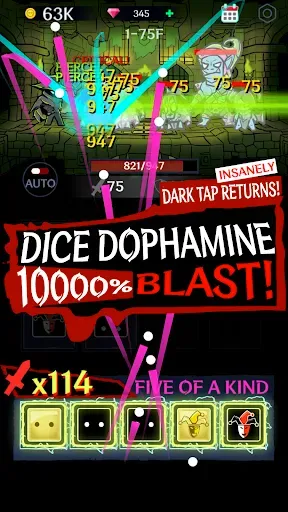 Скриншот 8 — Dark Tap Dice