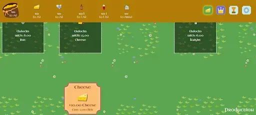 Скриншот 2 — Knights of Cheese Idle