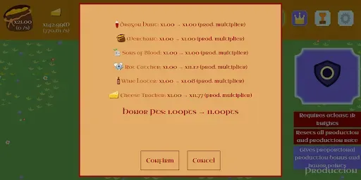 Скриншот 7 — Knights of Cheese Idle