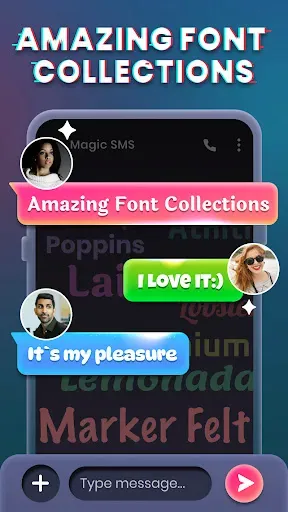 Скриншот 2 — Magic SMS - Text Messages
