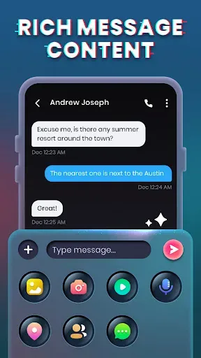Скриншот 4 — Magic SMS - Text Messages