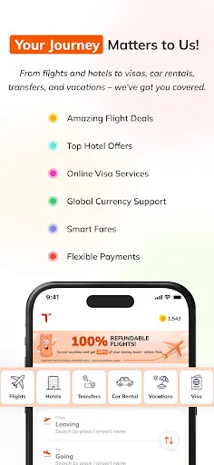 Скриншот 7 — Travomint Flight, Hotel & Car