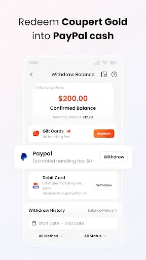 Скриншот 4 — Coupert - Coupons & Cash Back