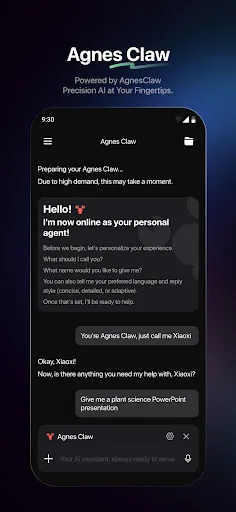 Скриншот 1 — Agnes - ИИ для жизни