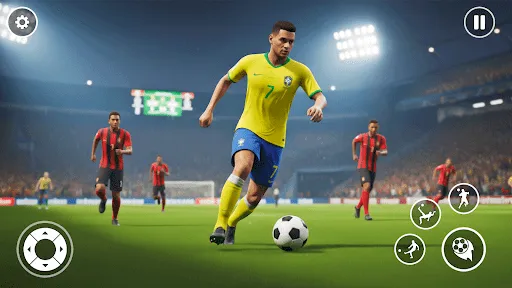 Скриншот 2 — Football Striker Offline Game