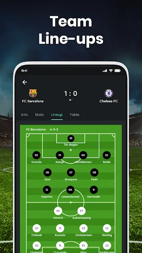 Скриншот 4 — Live score : Матч напоминания
