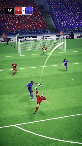 Скриншот 4 — Soccer Superstar - футбол