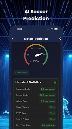 Скриншот 4 — MatchIQ: Ai Soccer Predictions