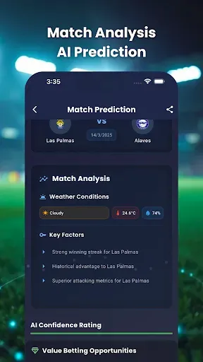 Скриншот 6 — MatchIQ: Ai Soccer Predictions