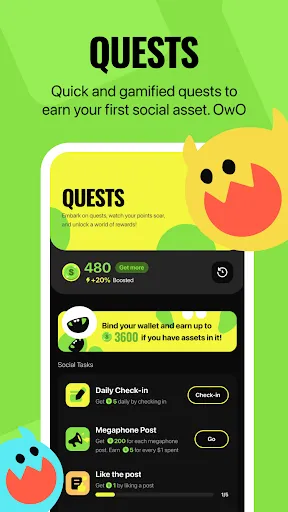 Скриншот 3 — SoMon - Web3 Social Forum