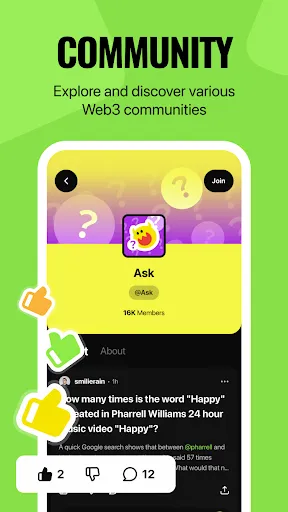 Скриншот 4 — SoMon - Web3 Social Forum