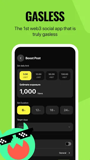 Скриншот 5 — SoMon - Web3 Social Forum