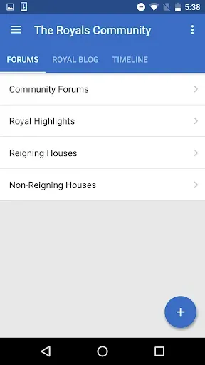 Скриншот 1 — Royals Community