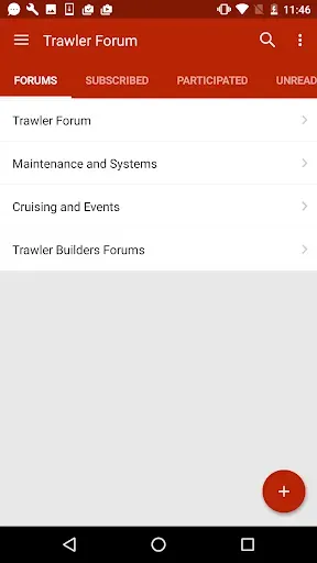 Скриншот 1 — Trawler Forums