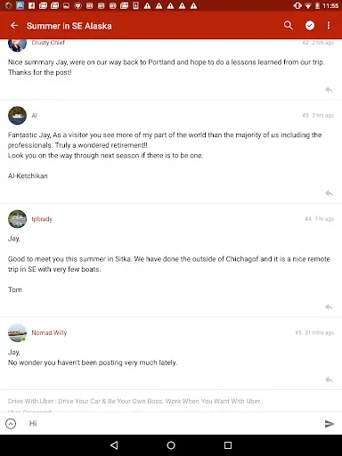 Скриншот 5 — Trawler Forums