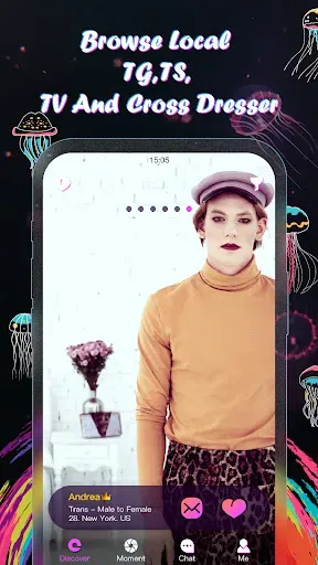 Скриншот 4 — Dating Transgender - TransG